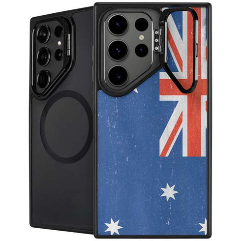 Australia Flag Distressed Galaxy Cases